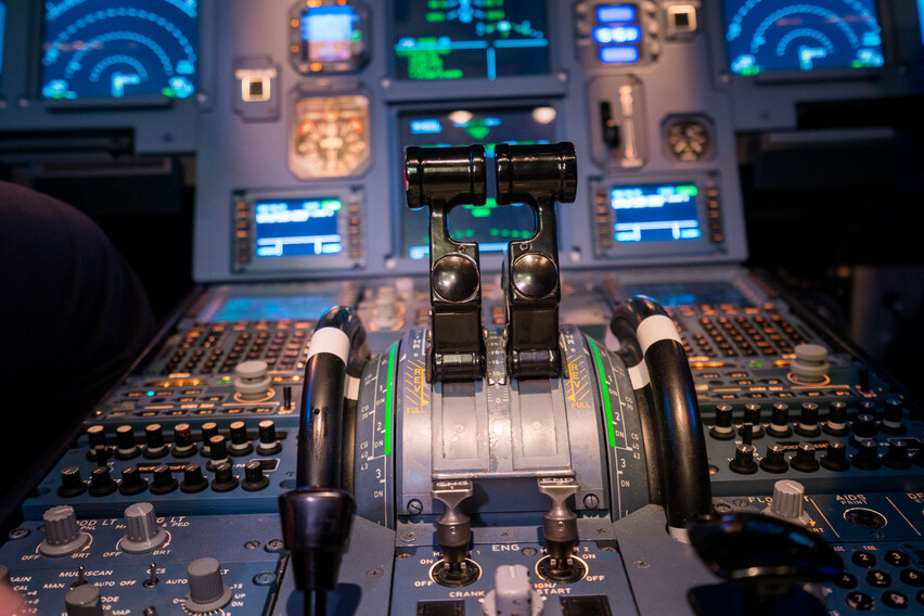 Flugsimulator A320