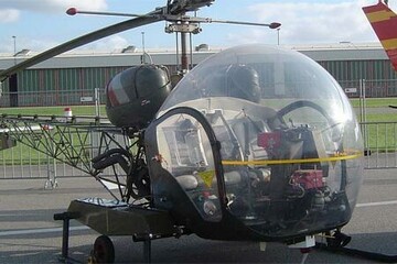 Flugsimulator Helikopter Bell 47