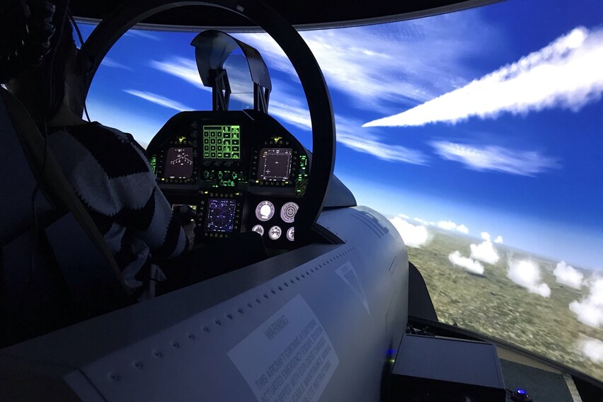 Flugsimulator Kampfjet F/A-18 Super Hornet