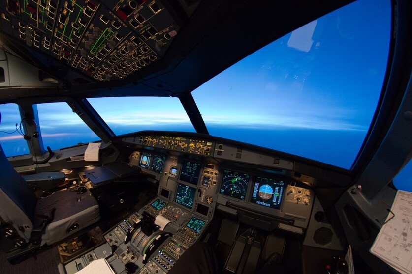 Flugsimulator Boeing 747