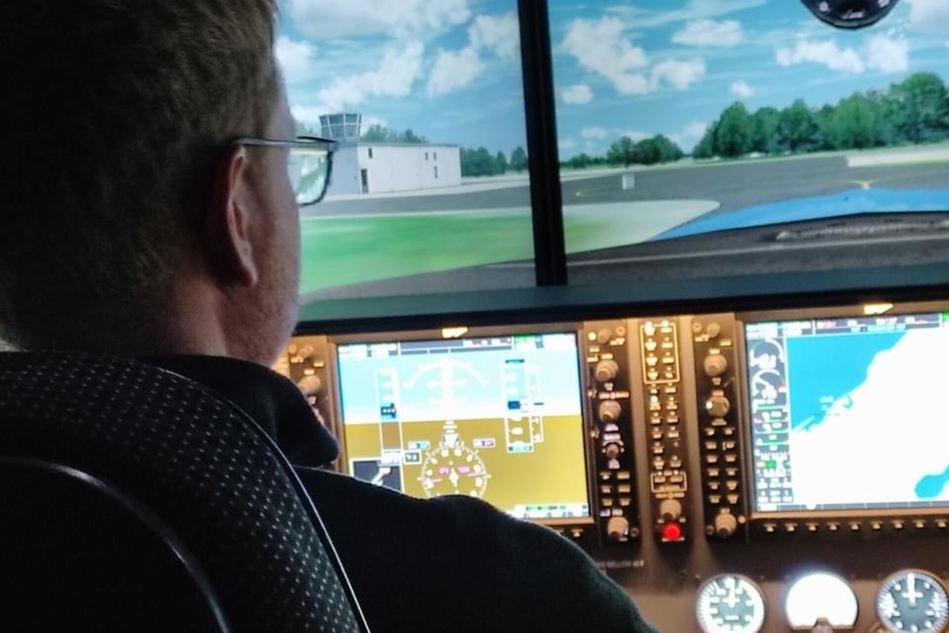 Flugsimulator Cessna 182RG