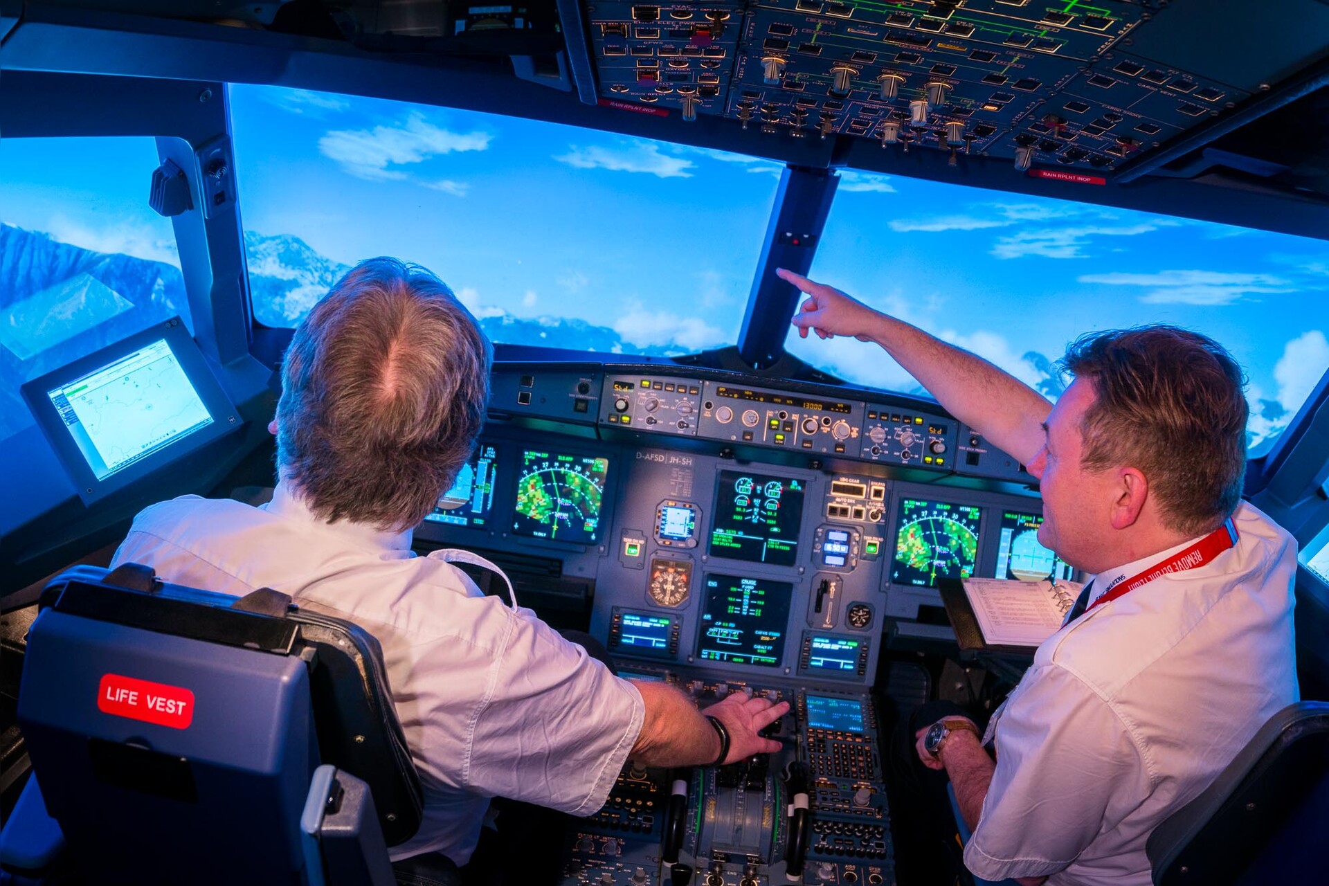 Flugsimulator A320