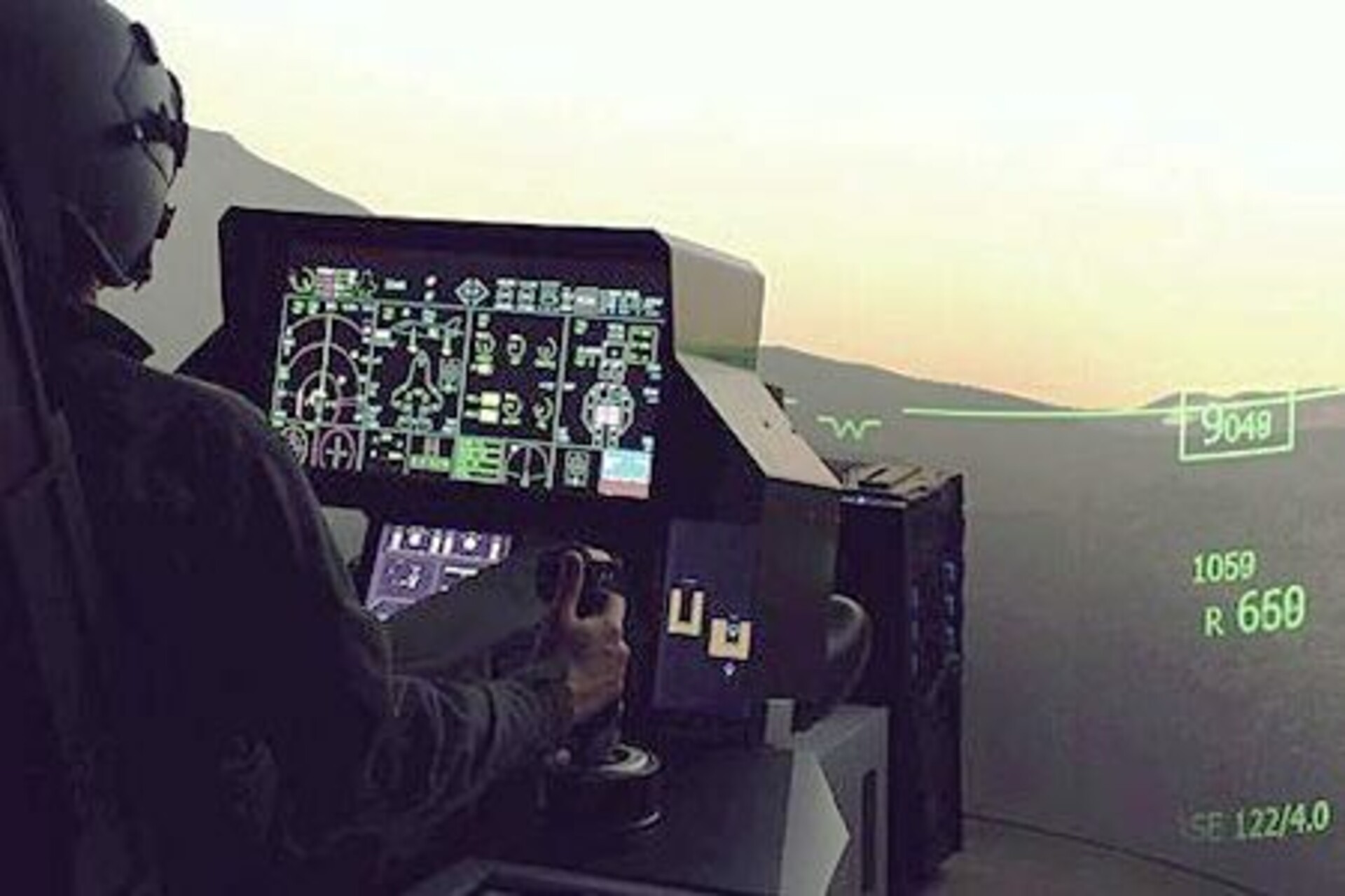 Flugsimulator Kampfjet F-35