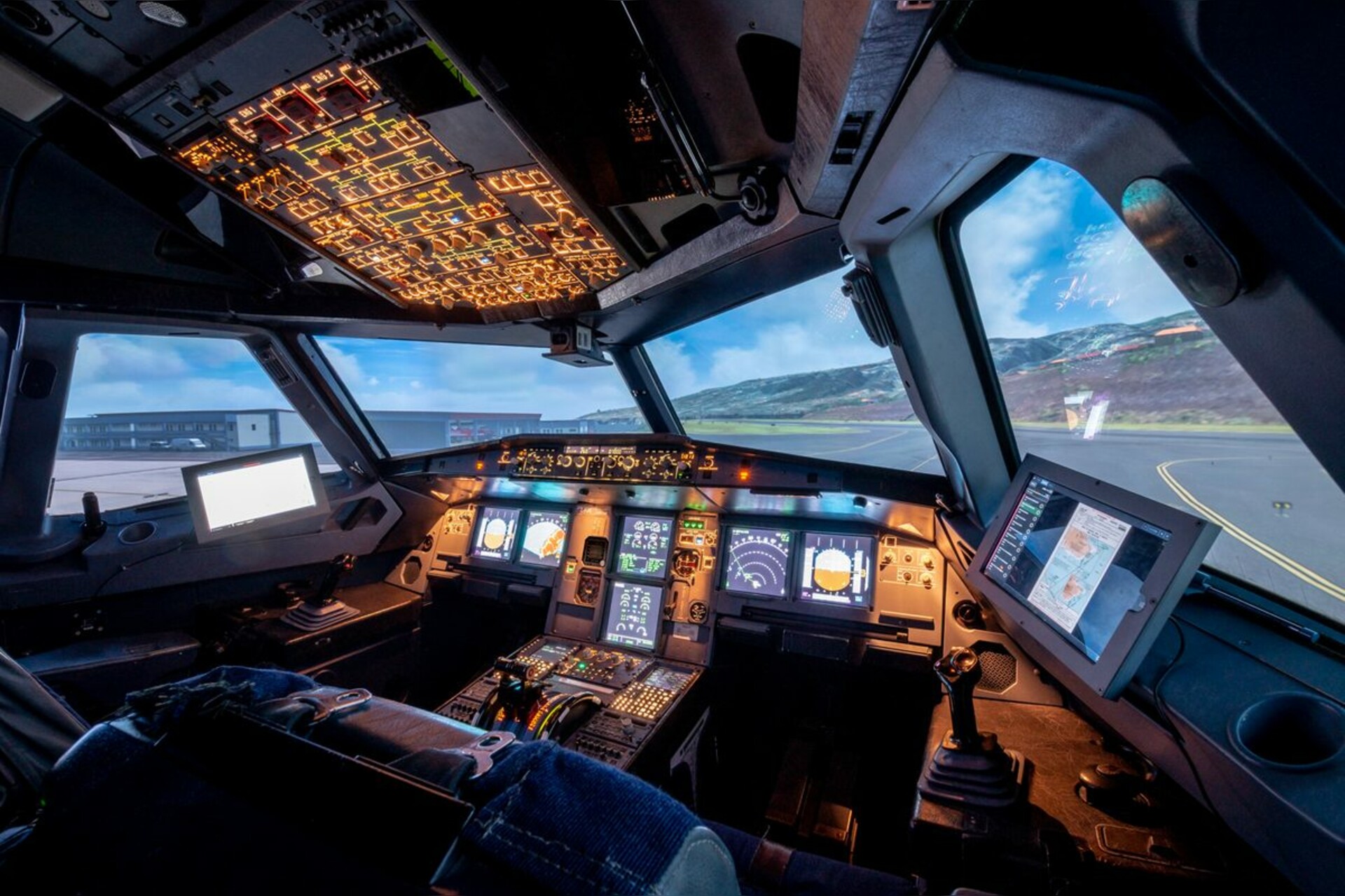 Flugsimulator Kombipaket A320 & A109