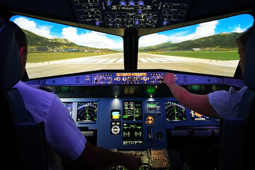 Flugsimulator Airbus A320 - 1h