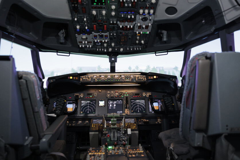 Flugsimulator Boeing 747