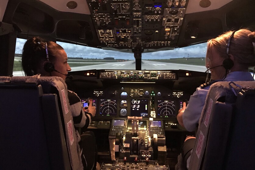 Flugsimulator Boeing 737