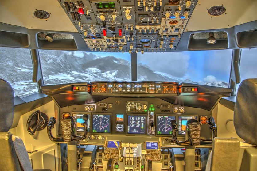 Flugsimulator Boeing 737: FLIGHT TRAINING