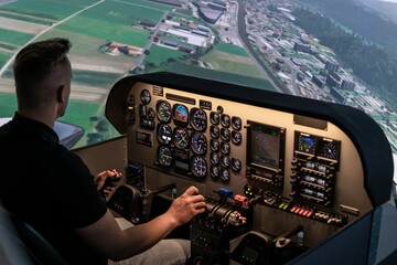Flugsimulator BARON 58