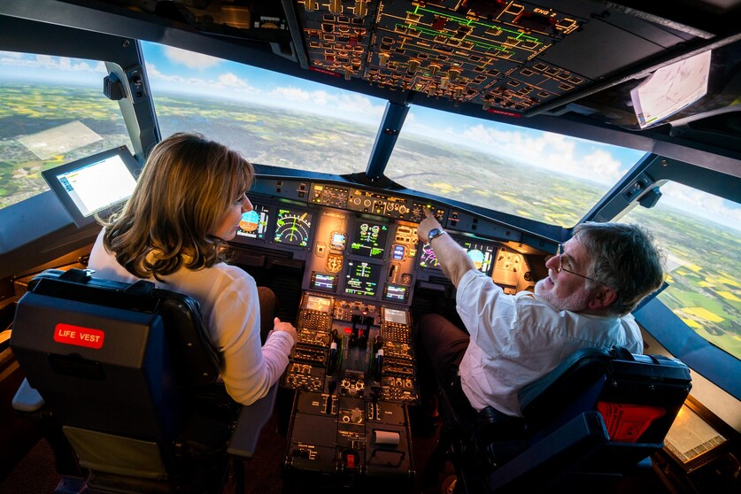 Flugsimulator A320