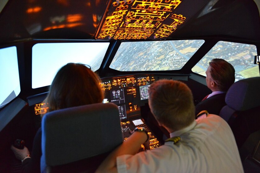 Flugsimulator Boeing 747