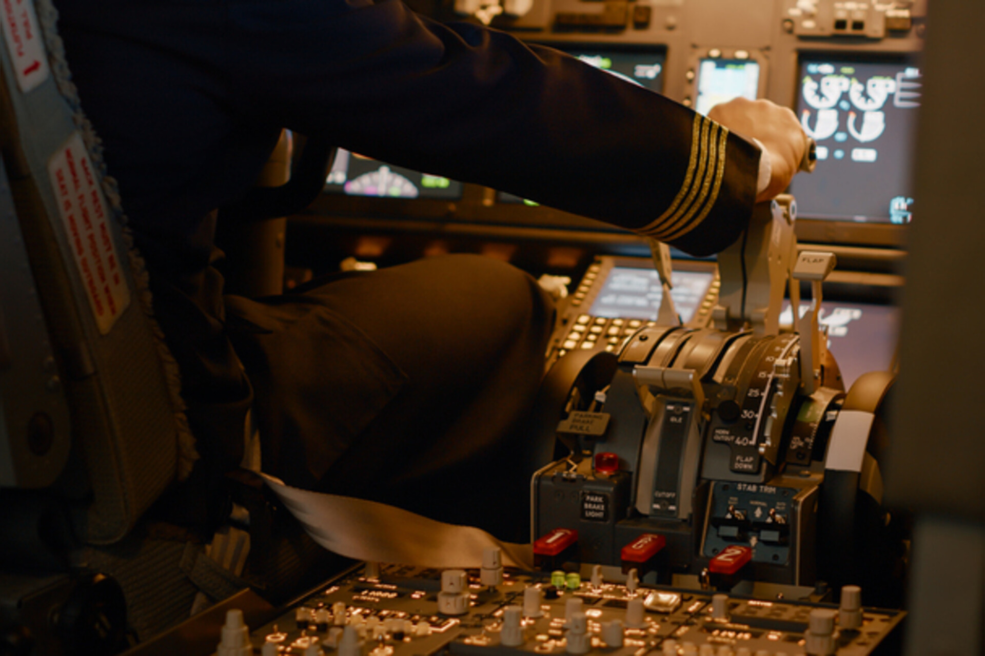 Flugsimulator Boeing 747