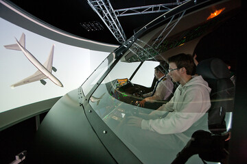 Flugsimulator Boeing 777