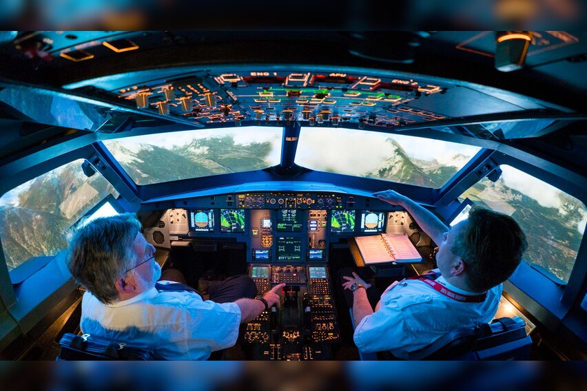Flugsimulator A320
