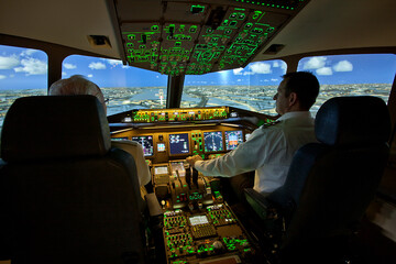 Flugsimulator Boeing 777 - 1 Flugstunde