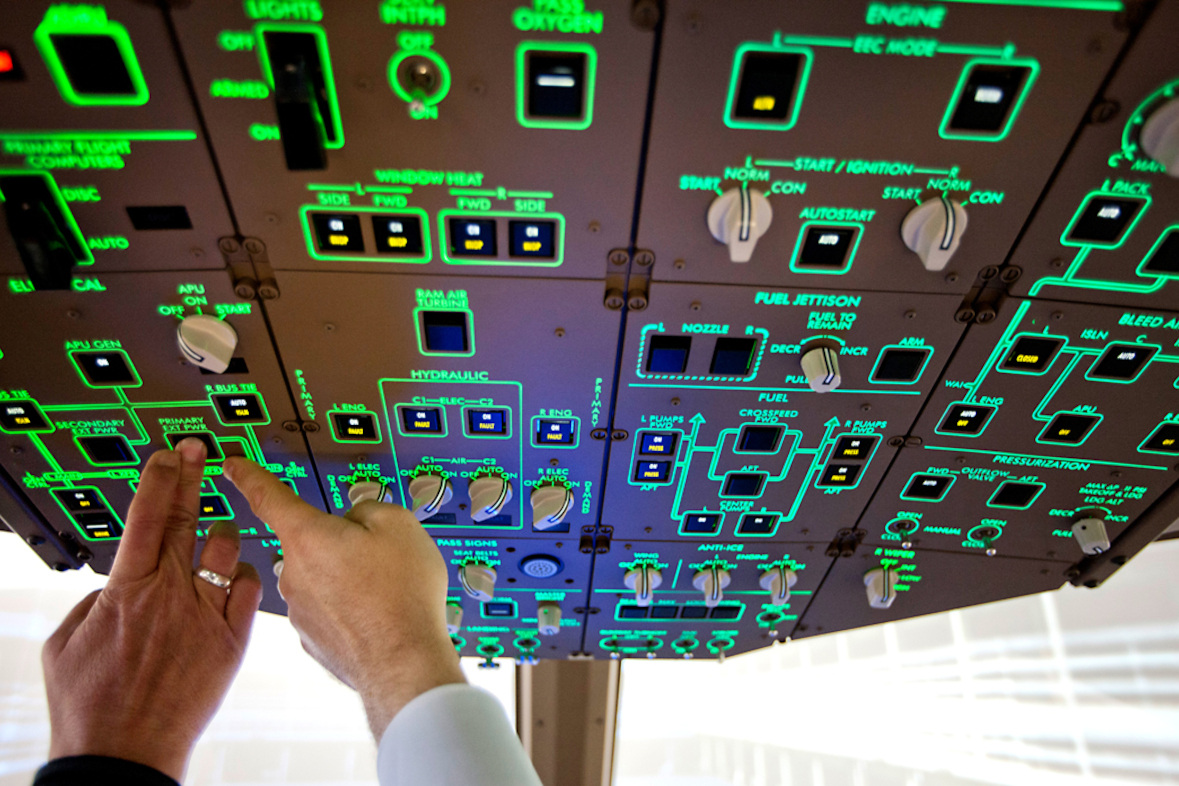Flugsimulator Boeing 777