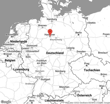 Karte von Flugsimulator Airbus A 320