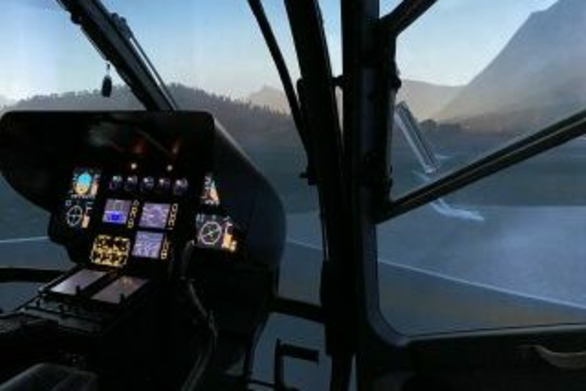 Flugsimulator Helikopter EC135