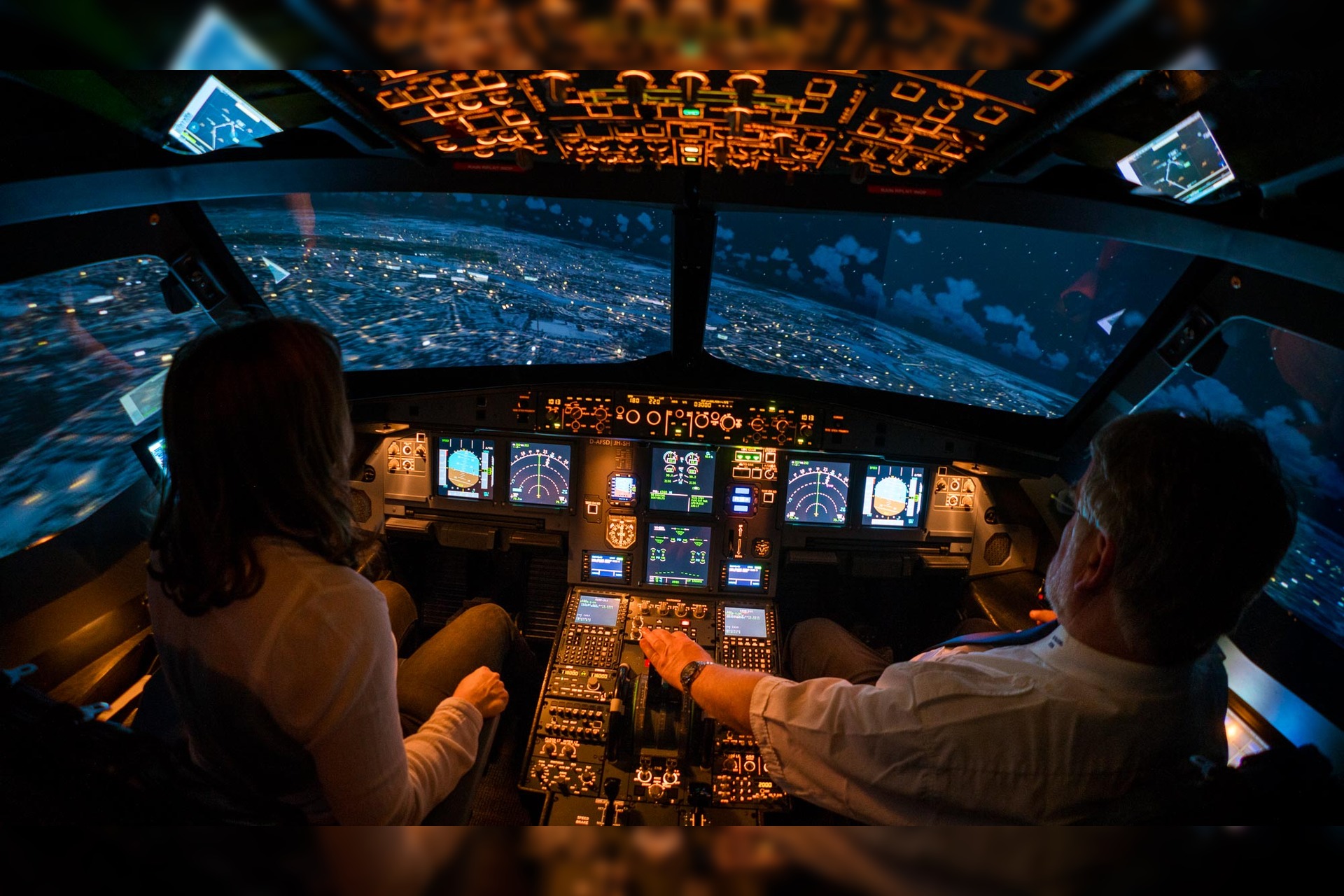 Flugsimulator A320
