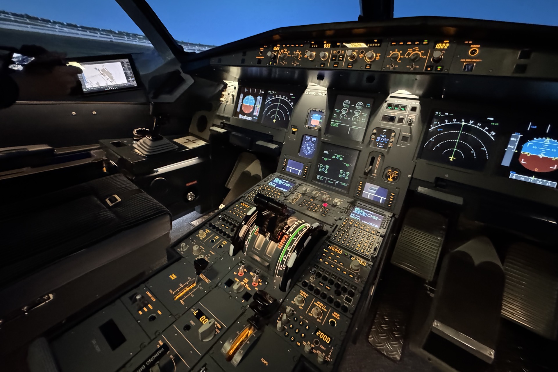 Flugsimulator A320