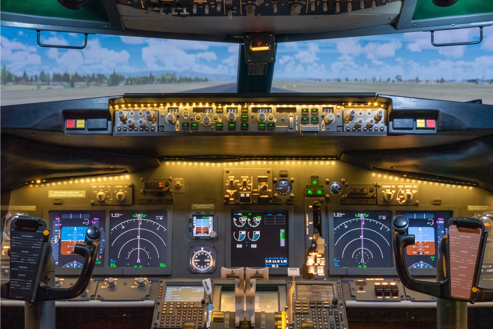 Flugsimulator Boeing 737: Combo Flight