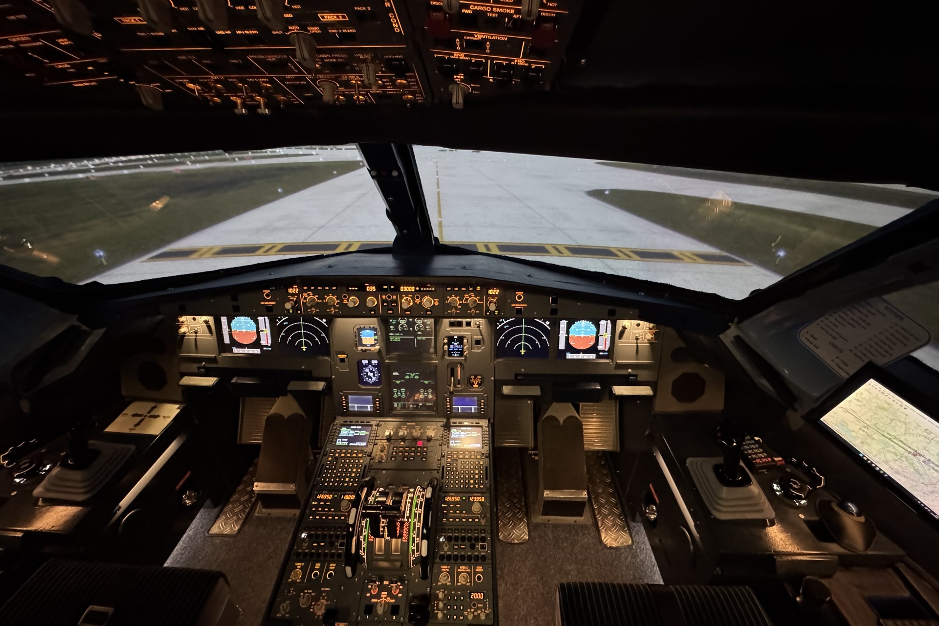 Flugsimulator A320