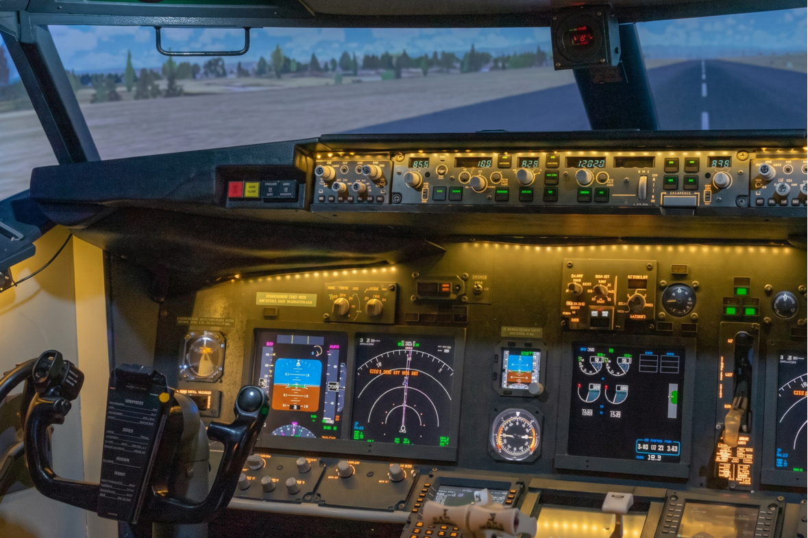 Flugsimulator Boeing 737: Combo Flight