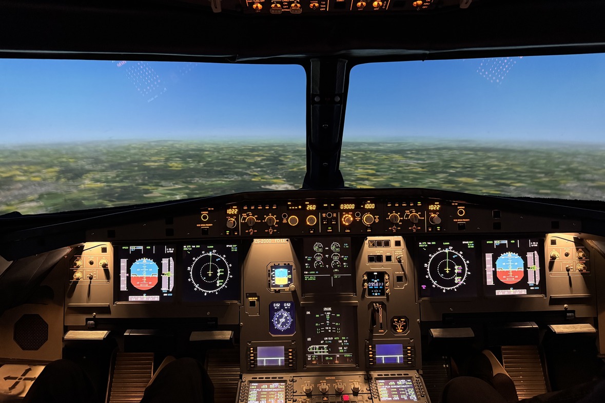 Flugsimulator A320