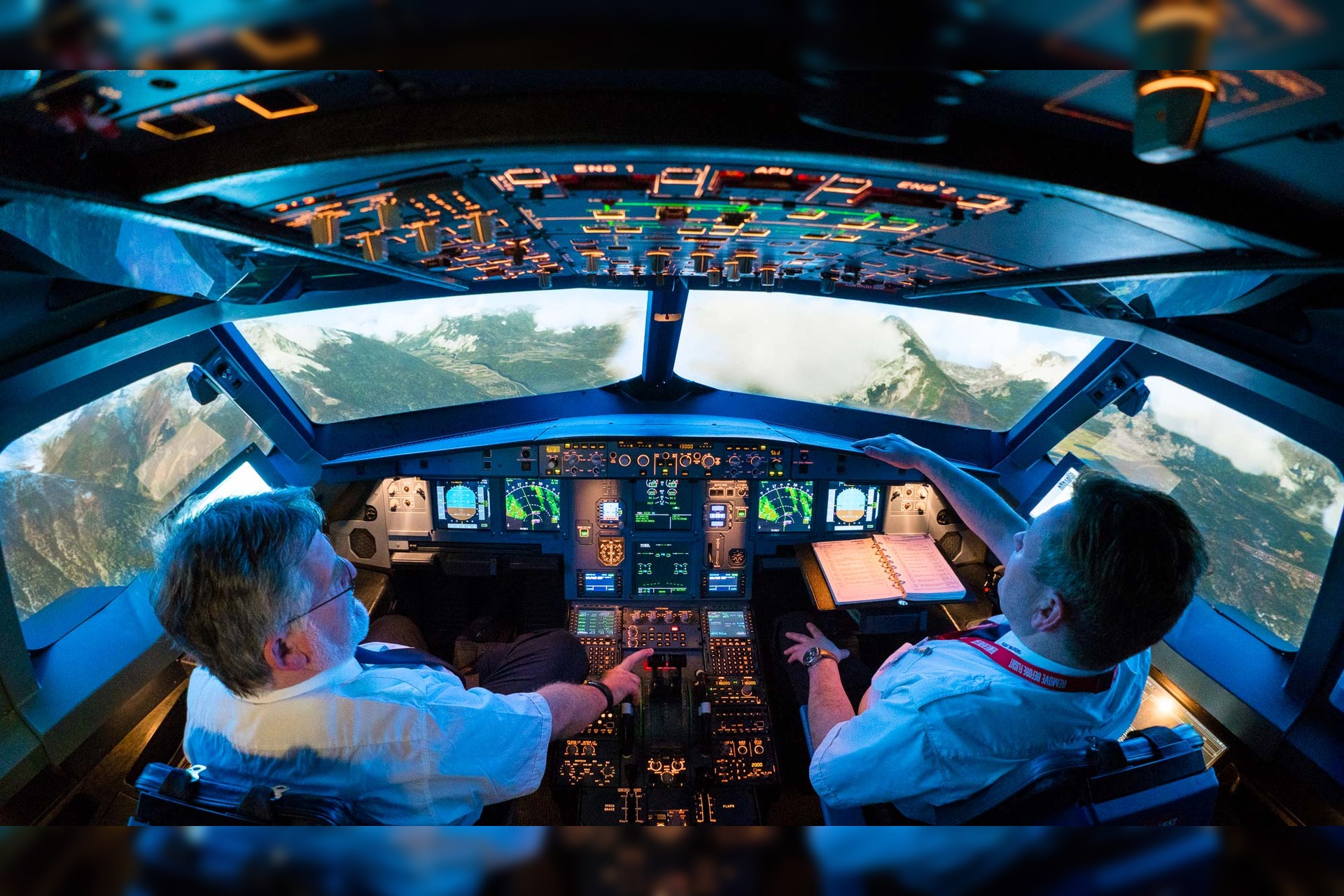 Flugsimulator A320