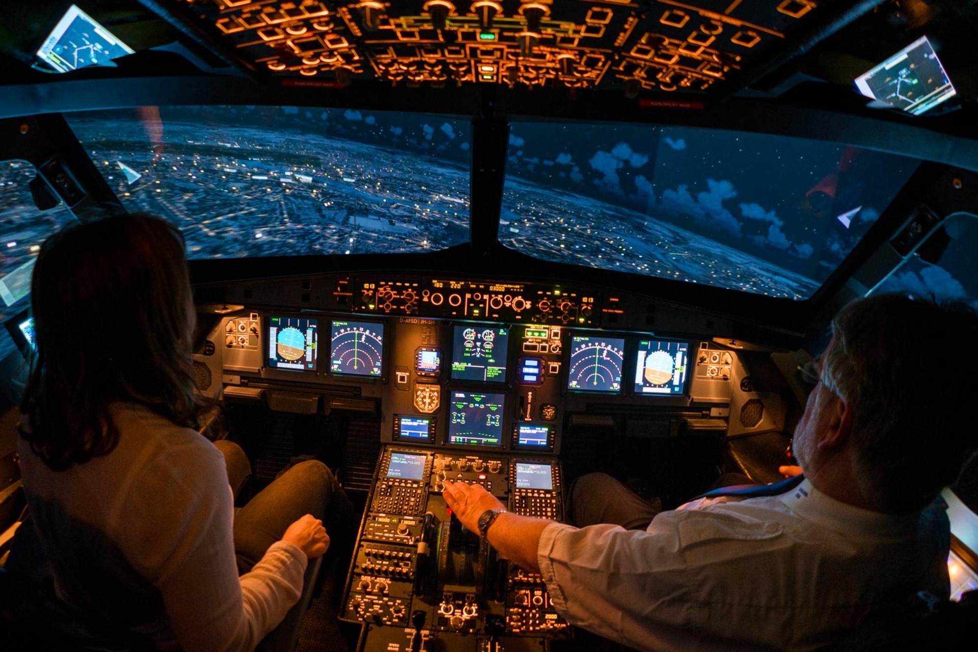 Flugsimulator A320